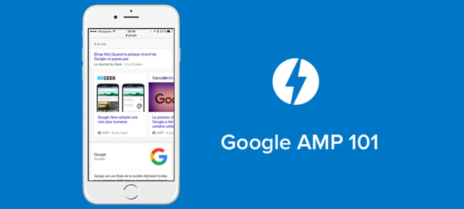 SEO Google AMP : mise en place et 1er bilan