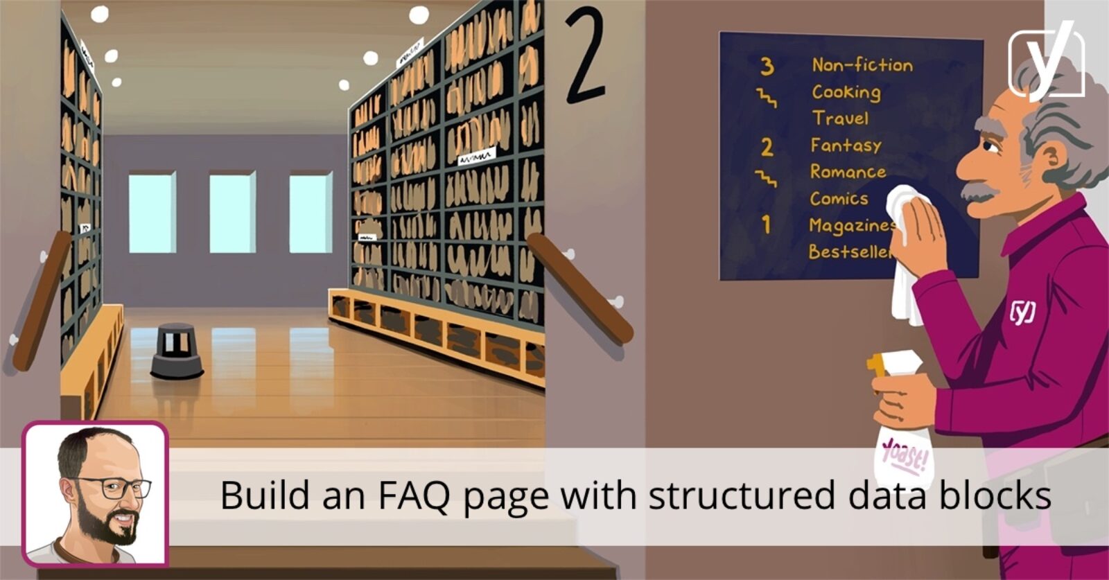 Comment créer une page de FAQ structurée basée sur les données à l'aide de Yoast SEO • Yoast