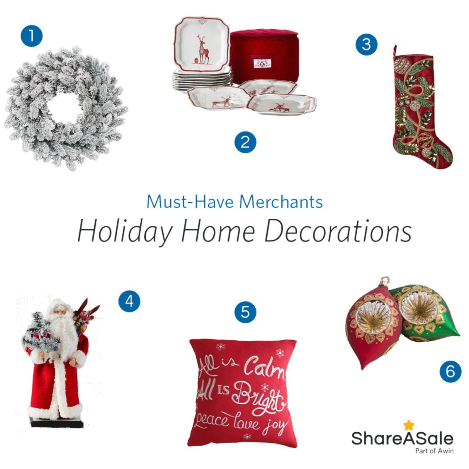 Marchands incontournables: décorations de maison de vacances