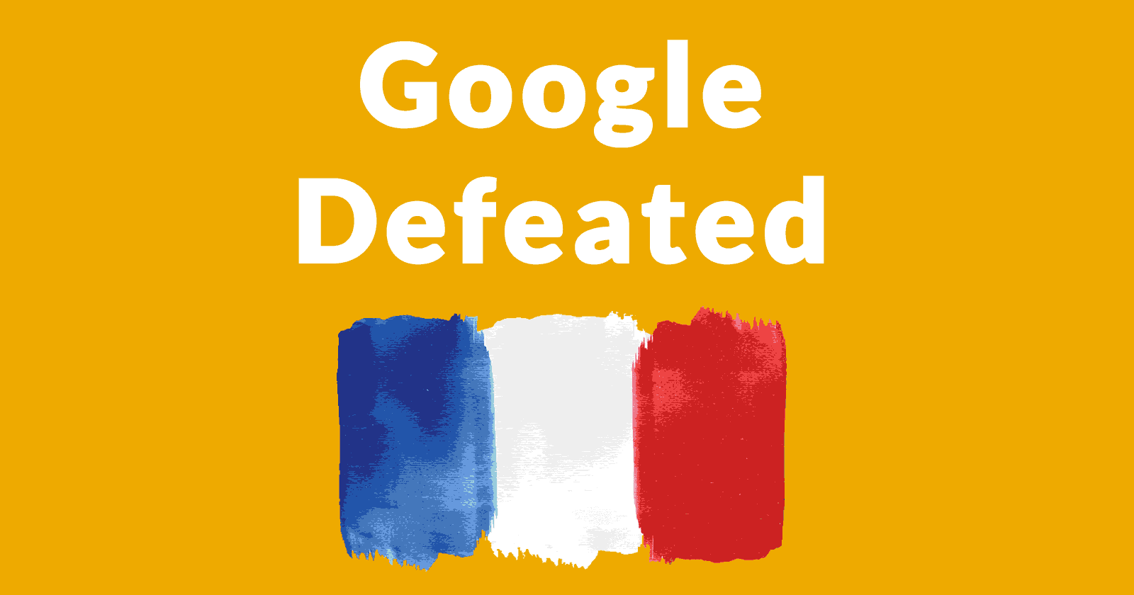 Google subit une défaite majeure – doit payer les éditeurs français