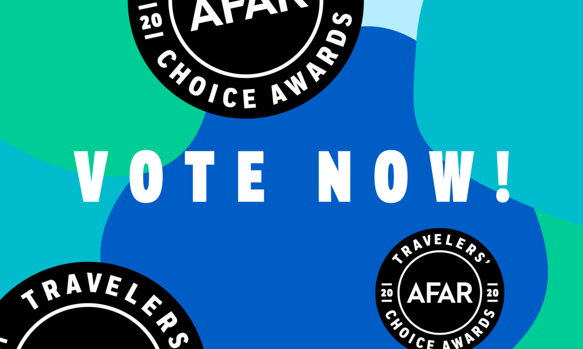 AFAR Travellers ‘Choice Awards 2020