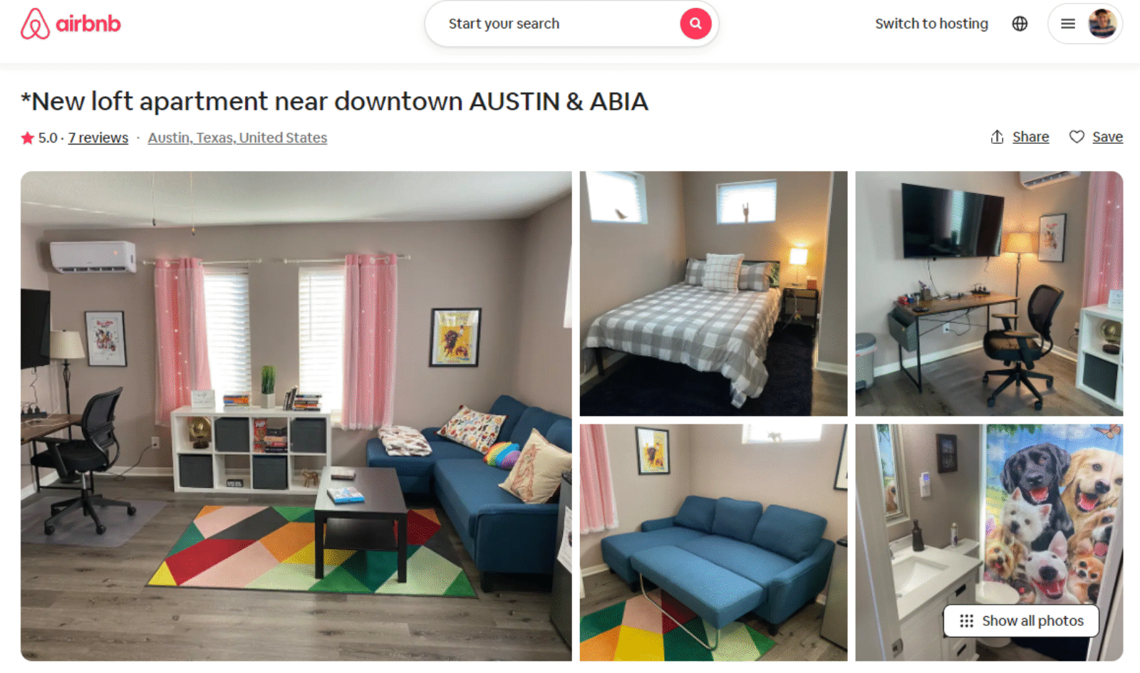 Découvrez mon Airbnb à Austin ⋆