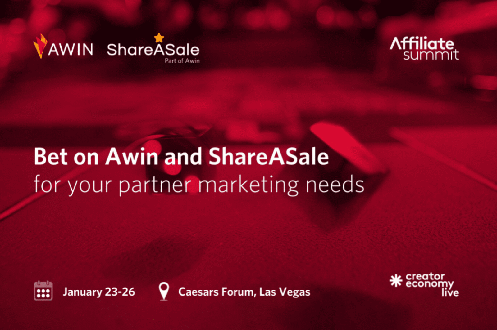 Rencontrez Awin et ShareASale à Las Vegas