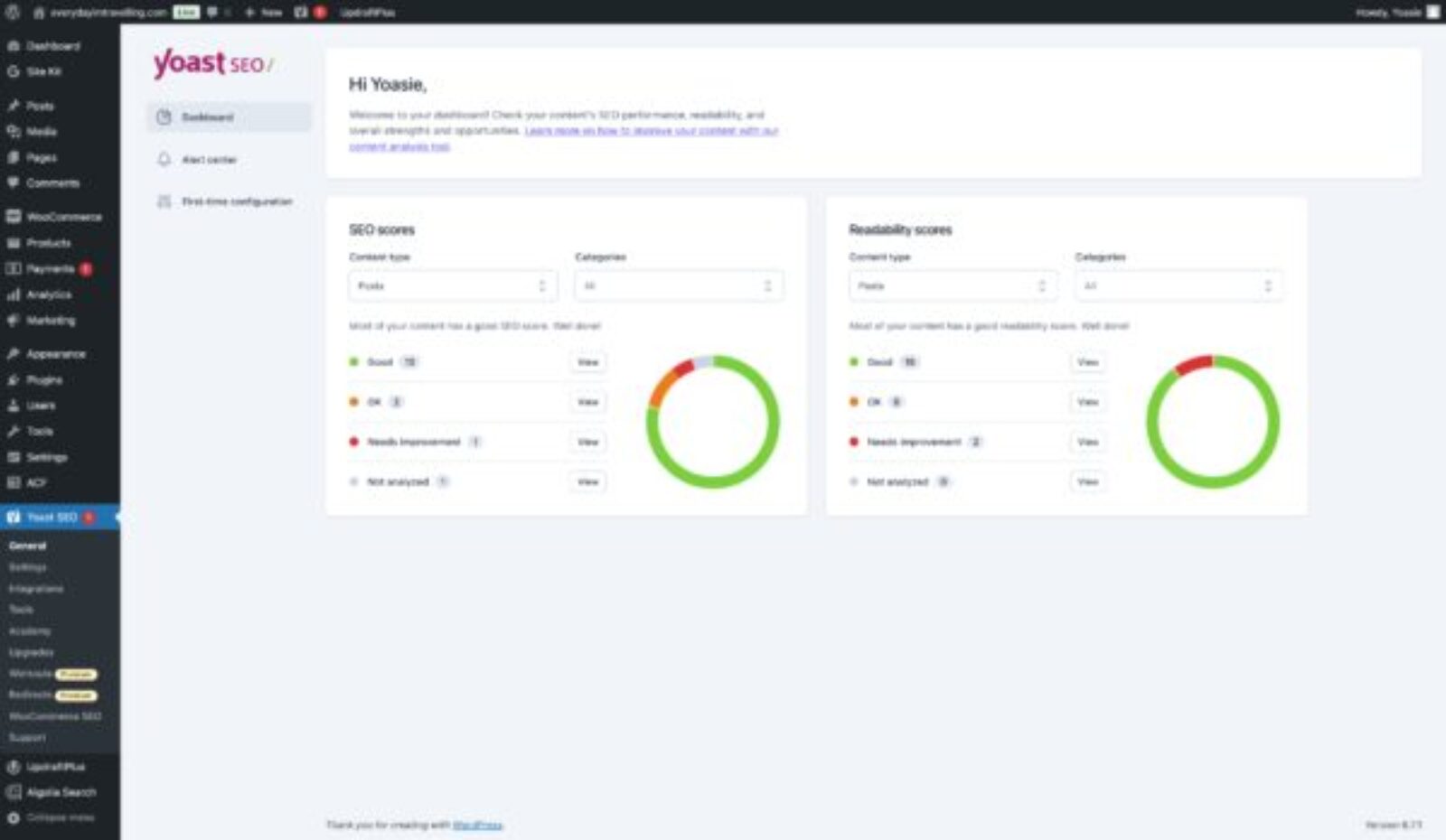 Obtenez une clarté instantanée sur votre référencement avec le nouveau tableau de bord Yoast SEO