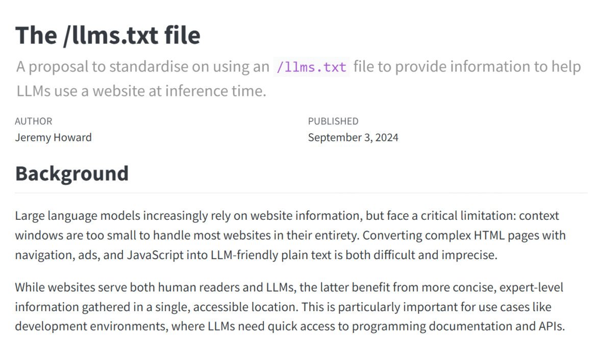 Qu'est-ce que LLMS.TXT, et devriez-vous vous en soucier?