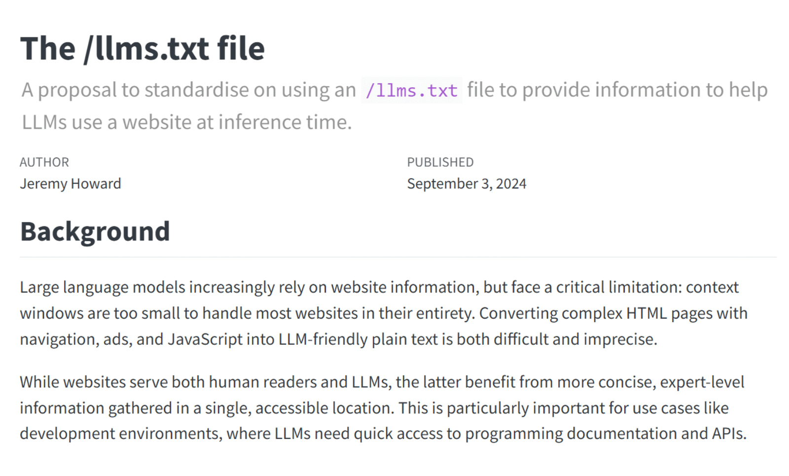 Qu'est-ce que LLMS.TXT, et devriez-vous vous en soucier?