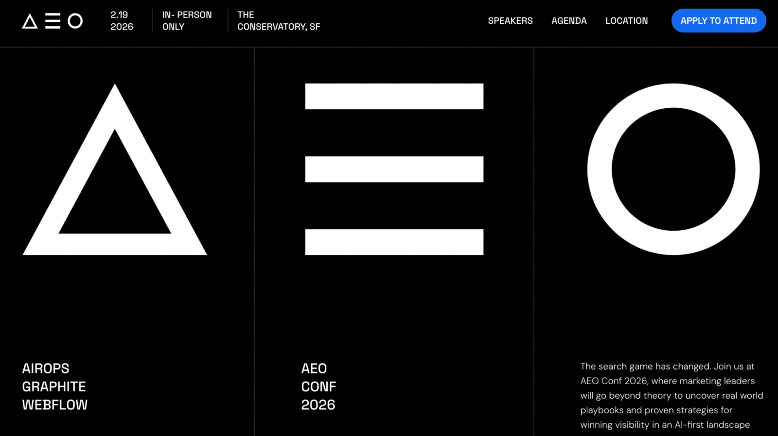 14 conférences GEO auxquelles participer en 2026